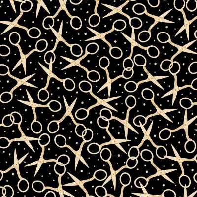 P121-SSEA6358K PATCH. AMERICANO SEWING SEASON (11) 110 CM. ALGODON 100% NEGRO Venta en piezas de 7.00 M