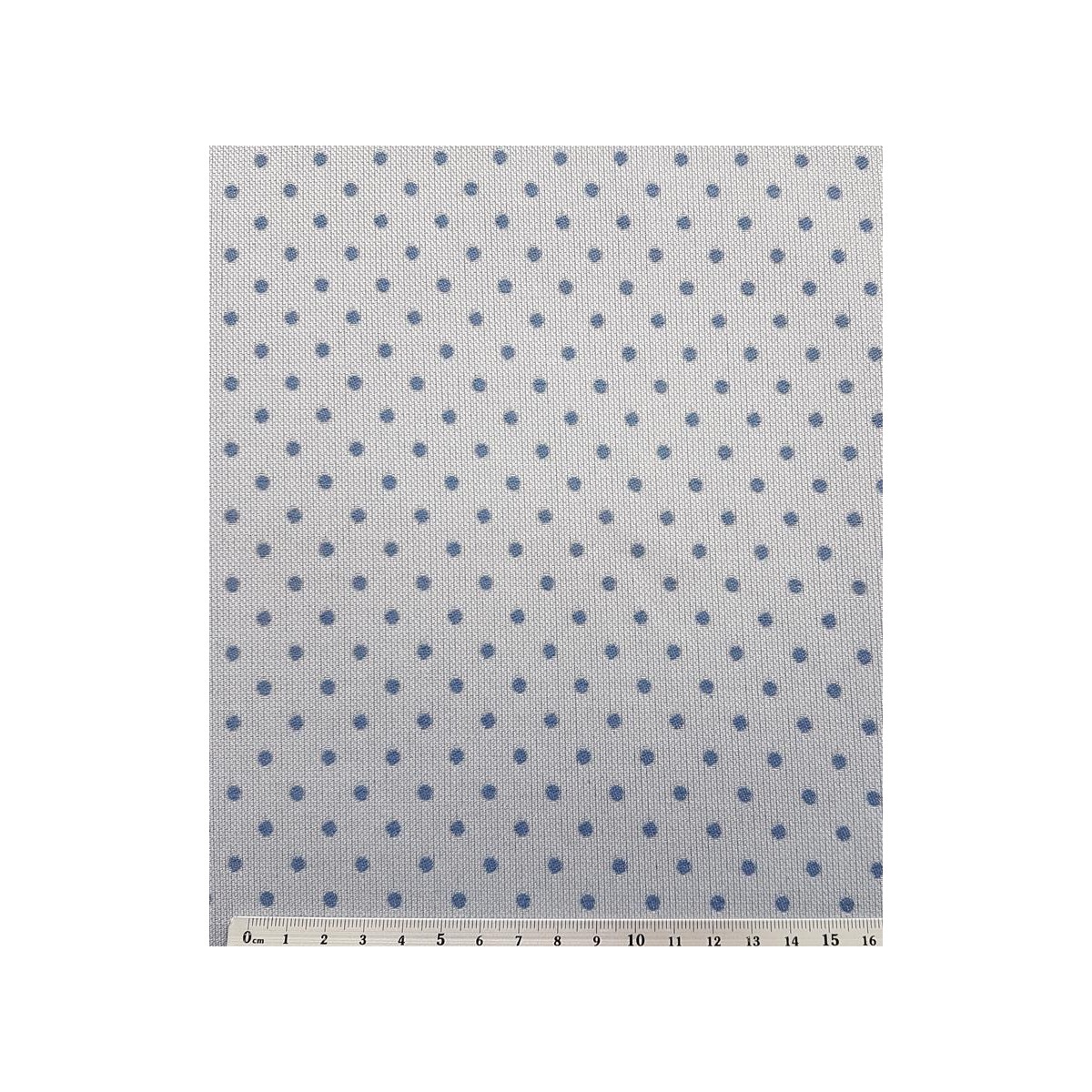 55391 TEJIDO JACQUARD CELESTE (04) 1.55 M. ALG 60%-POL 40% AZUL VENTA EN PZAS. DE 7 M APROX.