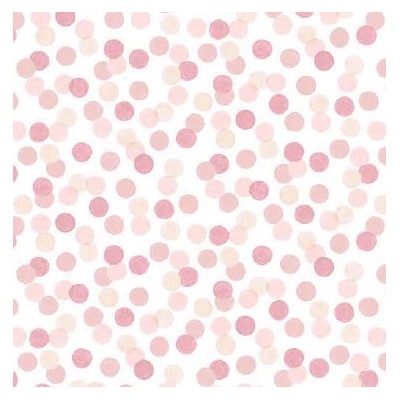 67948 PIQUE ESTAMPADO FELICITY (02) 1.50 M. 140 GR/M2. ALGODON 100% BLANCO/ROSA Venta en piezas de 6.00 M