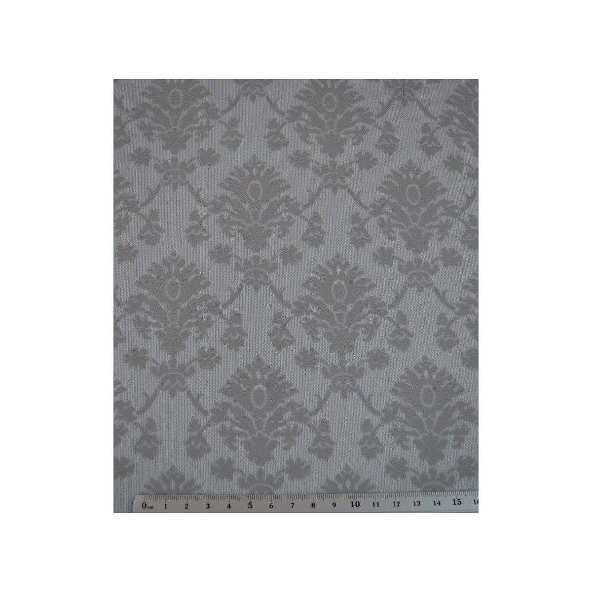 54547 TEJIDO JACQUARD GASPAR (01) 1.55 M. ALG 60%-POL 40% GRIS VENTA EN PZAS. DE 7 M APROX.