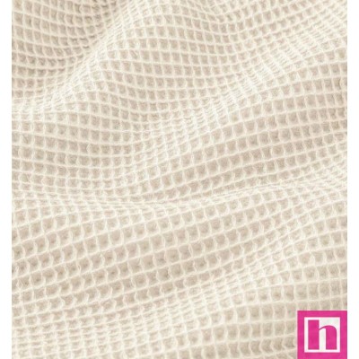 67217 NIDO DE ABEJA CARLO (08) 150 CM. 230 GR/M2. ALGODON 100% CREMA Venta en piezas de 7.00 M