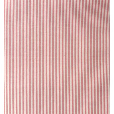 67991 TRAMADO RAYAS ADRIELL (01) 1.45 M. 108 GR/M2. ALGODON 50%-VISCOSA 50% CORAL Venta en piezas de 10.00 M