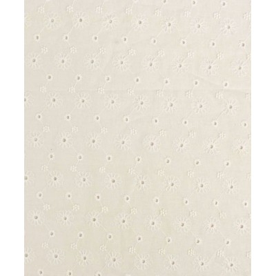 P69-5997-151 BATISTA BORDADA VENEZIA (02) 1.30 M.-100 GR/M2 -  ALGODON 100% NATURAL Venta en piezas de 6.00 M