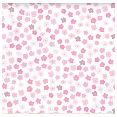 67952 PIQUE ESTAMPADO ARTEMIS (01) 1.50 M. 140 GR/M2. ALGODON 100% BLANCO/ROSA Venta en piezas de 6.00 M
