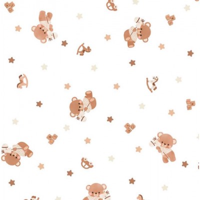 67968 PIQUE ESTAMPADO ATHENA (01) 1.50 M. 140 GR/M2. ALGODON 100% BLANCO Venta en piezas de 6.00 M