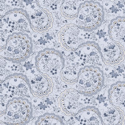 P121-ISAB6409LB PATCH. AMERICANO ISABELLA (04) 110 CM. ALGODON 100% CELESTE Venta en piezas de 7.00 M