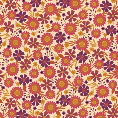 P121-SSEA6354E PATCH. AMERICANO SEWING SEASON (02) 110 CM. ALGODON 100% VAINILLA Venta en piezas de 7.00 M