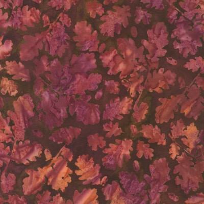 P135-SRK-23938-95 PATCH. AMERICANO ASPEN - BATIKS (11) 110 CM. ALGODON 100% BORGOÑA Venta en piezas de 7.00 M