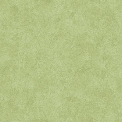 P17-MASQB11240-G PATCH. AMERICANO FINE LINE FLORAL 108 (06) 270 CM. ALGODON 100% VERDE Venta en piezas de 7.00 M