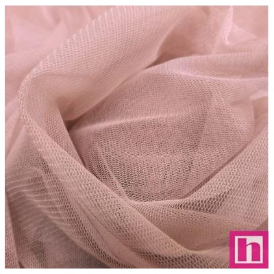 64720 MELINA TUL LISO (05) 1.50 M. POLIESTER 100% ROSA MAQUILLAJE Venta en piezas de 10.00 M