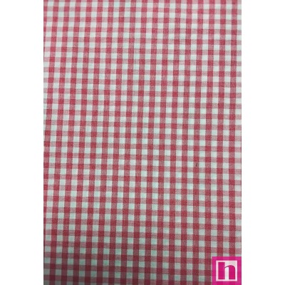 67070 SEERSUCKER DELFINA (05) 1.45 M. 140 GR/M2. ALGODON 60%-POLIESTER 40% ROJO Venta en piezas de 6.00 M