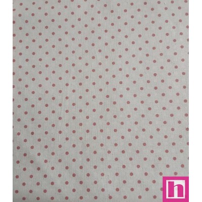 67347 TEJIDO ESTAMPADO SESAMO (51) 150 CM. 145 GR/M2. ALGODON 100% NATURAL/ROSA Venta en piezas de 10.00 M