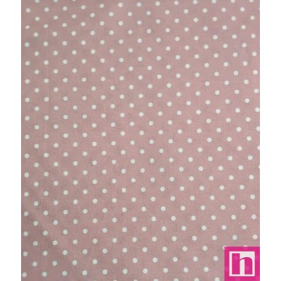 67348 TEJIDO ESTAMPADO SESAMO (52) 150 CM. 145 GR/M2. ALGODON 100% ROSA/NATURAL Venta en piezas de 10.00 M