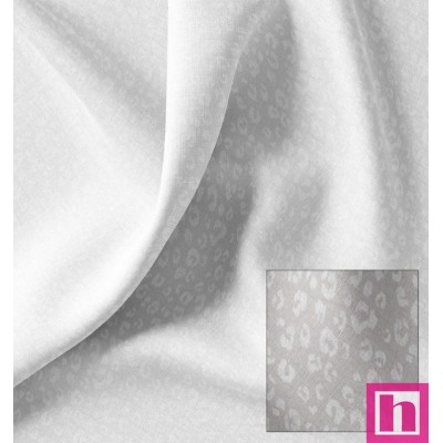 67381 TEJIDO ESTAMPADO TIZIANA (03) 1.50 M. 115 GR/M2. ALGODON 100% BLANCO Venta en piezas de 10.00 M