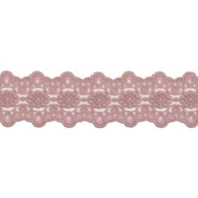 725340-55 GALON TUL BORDADO JULIANA 55 MM POLIAMIDA 50%-ALGODON 50% MAQUILLAJE Venta en piezas de 13.70 M