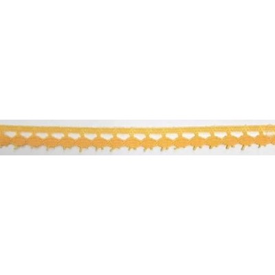 9626-502 PUNTILLA BOLILLO PAULINA 15 MM. POLIESTER 100% VAINILLA Venta en piezas de 25.00 M