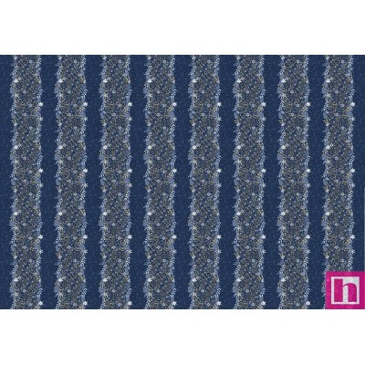 P121-CHSH  5075N PATCH. AMERICANO CHRISTMAS SHIMMER (07) 110 CM. ALGODON 100% MARINO Venta en piezas de 7.00 M