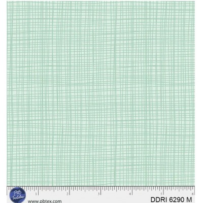 P121-DDRI6290M PATCH. AMERICANO DREAM DRIFTERS (12) 110 CM. ALGODON 100% MENTA Venta en piezas de 7.00 M