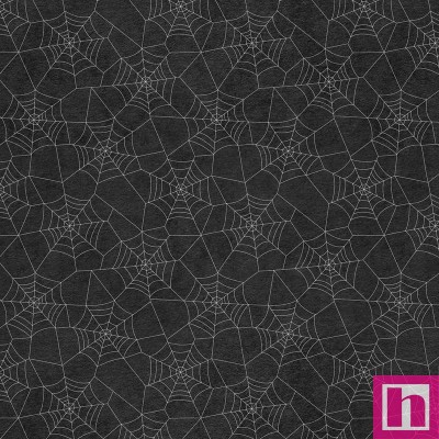 P121-HHAU 5025K PATCH. AMERICANO HAPPY HAUNTING (05) 110 CM. ALGODON 100% NEGRO Venta en piezas de 7.00 M