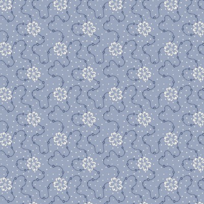 P121-ISAB6413B PATCH. AMERICANO ISABELLA (06) 110 CM. ALGODON 100% AZUL Venta en piezas de 7.00 M