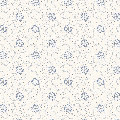 P121-ISAB6413EB PATCH. AMERICANO ISABELLA (07) 110 CM. ALGODON 100% CREMA/AZUL Venta en piezas de 7.00 M