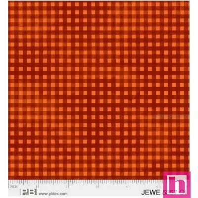 P121-JEWE5357-OI PATCH. AMERICANO JEWEL (05) 110 CM. ALGODON 100% NARANJA Venta en piezas de 4.50 M