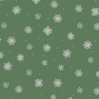 P121-TTSE6175G PATCH. AMERICANO TIS THE SEASON (09) 110 CM. ALGODON 100% VERDE Venta en piezas de 7.00 M