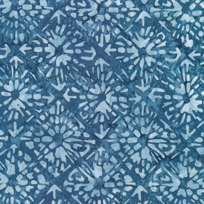 P137-AMD-23481-4 PATCH. AMERICANO KASURI - BATIKS (11) 110 CM. ALGODON 100% AZUL Venta en piezas de 7.00 M