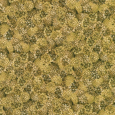 P137-SRKM-23704-16 PATCH. AMERICANO HOLIDAY FLOURISH - FOREST GLEN (06) 110 CM. ALGODON 100% MARRON/DORADO METALLIC Venta en pie