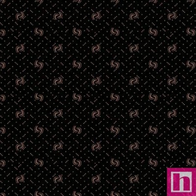 P140-2944-99 PATCH. AMERICANO TIMELESS LINEN BASICS-BUTTERMILK BLENDERS (30) 110 CM. ALGODON 100% NEGRO Venta en piezas de 7.00 