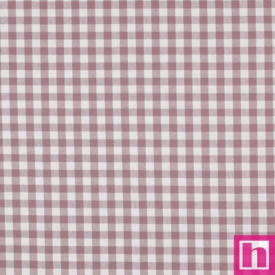 P94-3087-51 TEJIDO NORA (63) VICHY 10 MM. 1.45 M. - 110 GR/M2- ALGODON 100% MALVA Venta en piezas de 5.00 M