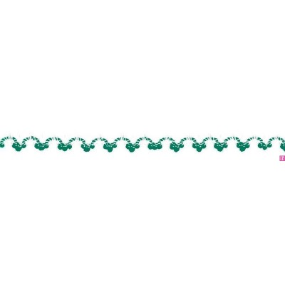 03440 LOURDES PUNTILLA BOLILLO ALGODON 100%  VERDE Venta en piezas de 33.00 M