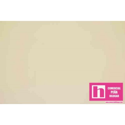 03486 POLIESTER-ALGODON 50/50 LISO (02) 2.80 MTS. POL.50%-ALG.50% MARFIL (AL LOMO) Venta en piezas de 25.00 M