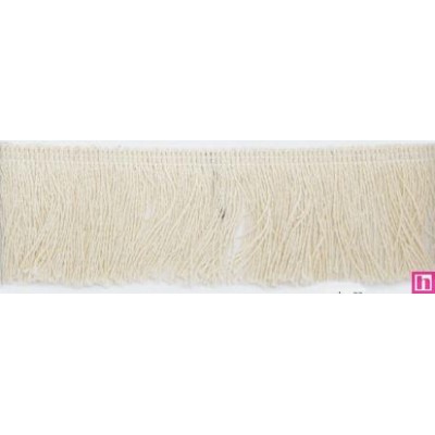 64286 FLECO FANTASIA 50 MM BRAIL ALGODON 100%  CRUDO Venta en piezas de 25.00 M