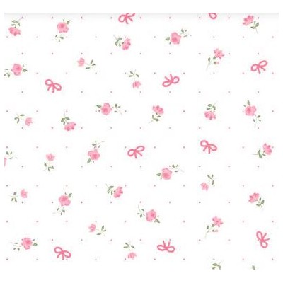 67950 PIQUE ESTAMPADO ASTERIA (01) 1.50 M. 140 GR/M2. ALGODON 100% BLANCO/ROSA Venta en piezas de 6.00 M