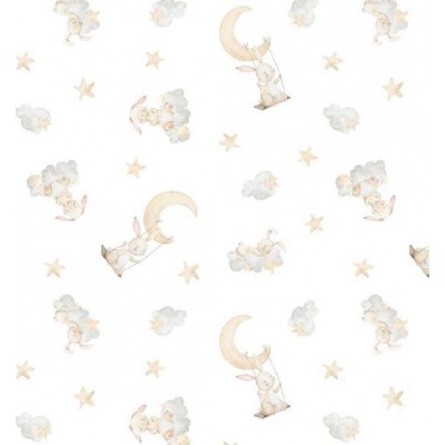 67956 PIQUE ESTAMPADO TERENCE (02) 1.50 M. 140 GR/M2. ALGODON 100% BLANCO Venta en piezas de 6.00 M