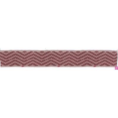 9656-30-4245 CINTA JACQUARD LIMBER 30 MM. ACRILICO 95%-ALGODON 3%-PA 2% ROSA Venta en piezas de 12.50 M
