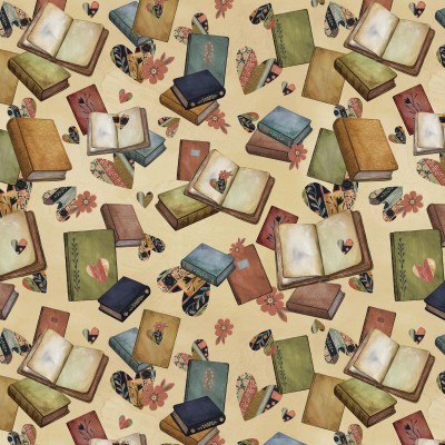 P121-NOVE6394NE PATCH. AMERICANO NOVELLA (05) 110 CM. ALGODON 100% BEIG/MULTI Venta en piezas de 7.00 M