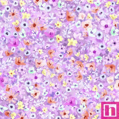 P121-SSWE6150C PATCH. AMERICANO SPRING SWEETIES (04) 110 CM. ALGODON 100% LILA Venta en piezas de 7.00 M