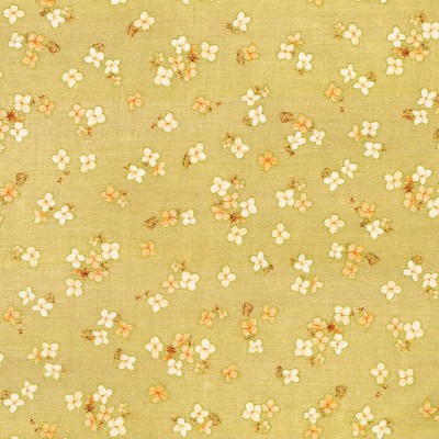 P135-AWHDM-23921-161 PATCH. AMERICANO HELLO FALL (02) 110 CM. ALGODON 100% DORADO Venta en piezas de 7.00 M