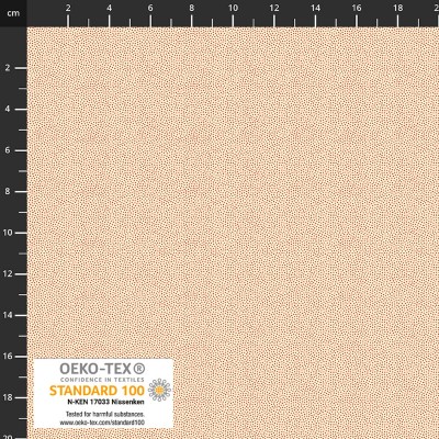 P137-4511-341 PATCH.AMERICANO PETITS POINTS (47) 110 CM. ALGODON 100% CREMA/CORAL Venta en piezas de 6.00 M