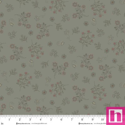 P140-3504-17 PATCH. AMERICANO SIMPLY CHARMING (07) 110 CM. ALGODON 100% VERDE Venta en piezas de 7.00 M