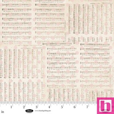 P140-4291-41 PATCH. AMERICANO PARISIAN SNIPPETS (06) 110 CM. ALGODON 100% CREMA/ROSA Venta en piezas de 7.00 M