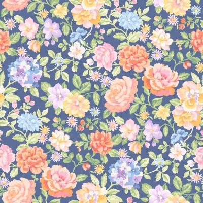 P17-MAS11190-BZ PATCH. AMERICANO GATHERING SUN (02) 110 CM. ALGODON 100% AZUL Venta en piezas de 7.00 M