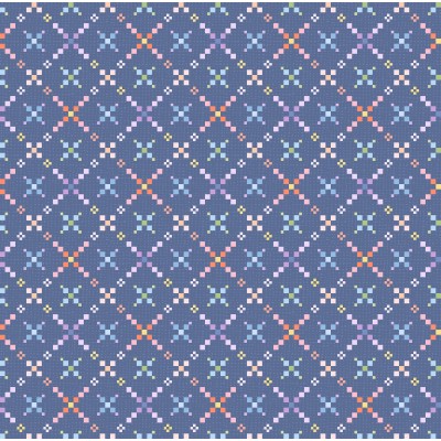 P17-MAS11195-BZ PATCH. AMERICANO GATHERING SUN (07) 110 CM. ALGODON 100% AZUL Venta en piezas de 7.00 M