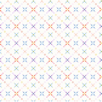 P17-MAS11195-WZ PATCH. AMERICANO GATHERING SUN (08) 110 CM. ALGODON 100% BLANCO Venta en piezas de 7.00 M