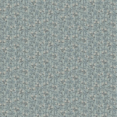 P17-MAS11263-Q PATCH. AMERICANO MIDNIGHT BLOOM (24) 110 CM. ALGODON 100% PLATA Venta en piezas de 7.00 M