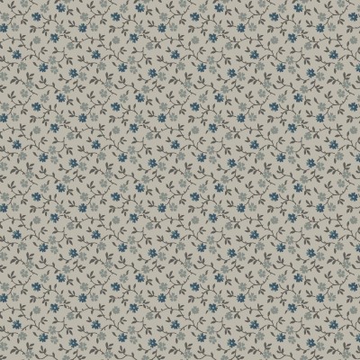 P17-MAS11264-E PATCH. AMERICANO MIDNIGHT BLOOM (21) 110 CM. ALGODON 100% PLATA Venta en piezas de 7.00 M