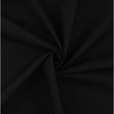 67567 VIYELA LISA ELSAM (10) 160 CM. 140 GR/M2. ALGODON 100% NEGRO Venta en piezas de 10.00 M