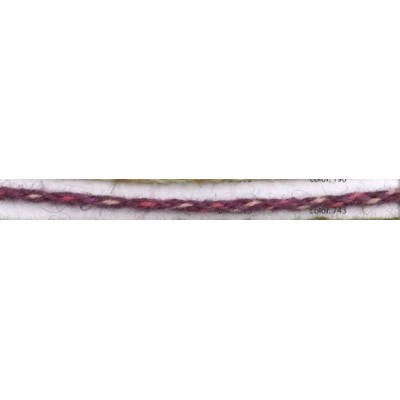 9700-5-743 CORDON FANTASIA VILMARK 5 MM. YUTE 90%-ALGODON 10% ROSA Venta en piezas de 25.00 M